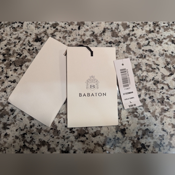 Babaton The New Stedman Coat in Virgin Wool - Gold Camel - Large - Picture 8 of 10